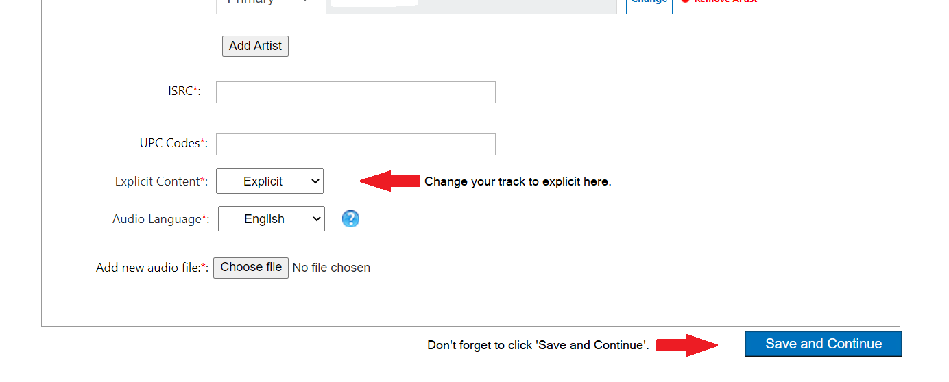 When should I mark a track as explicit? - RouteNote Support Hub