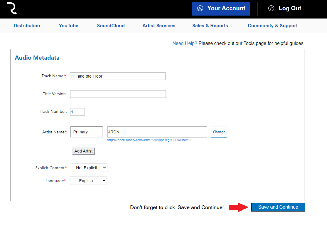 How do I edit my approved release? - RouteNote Support Hub