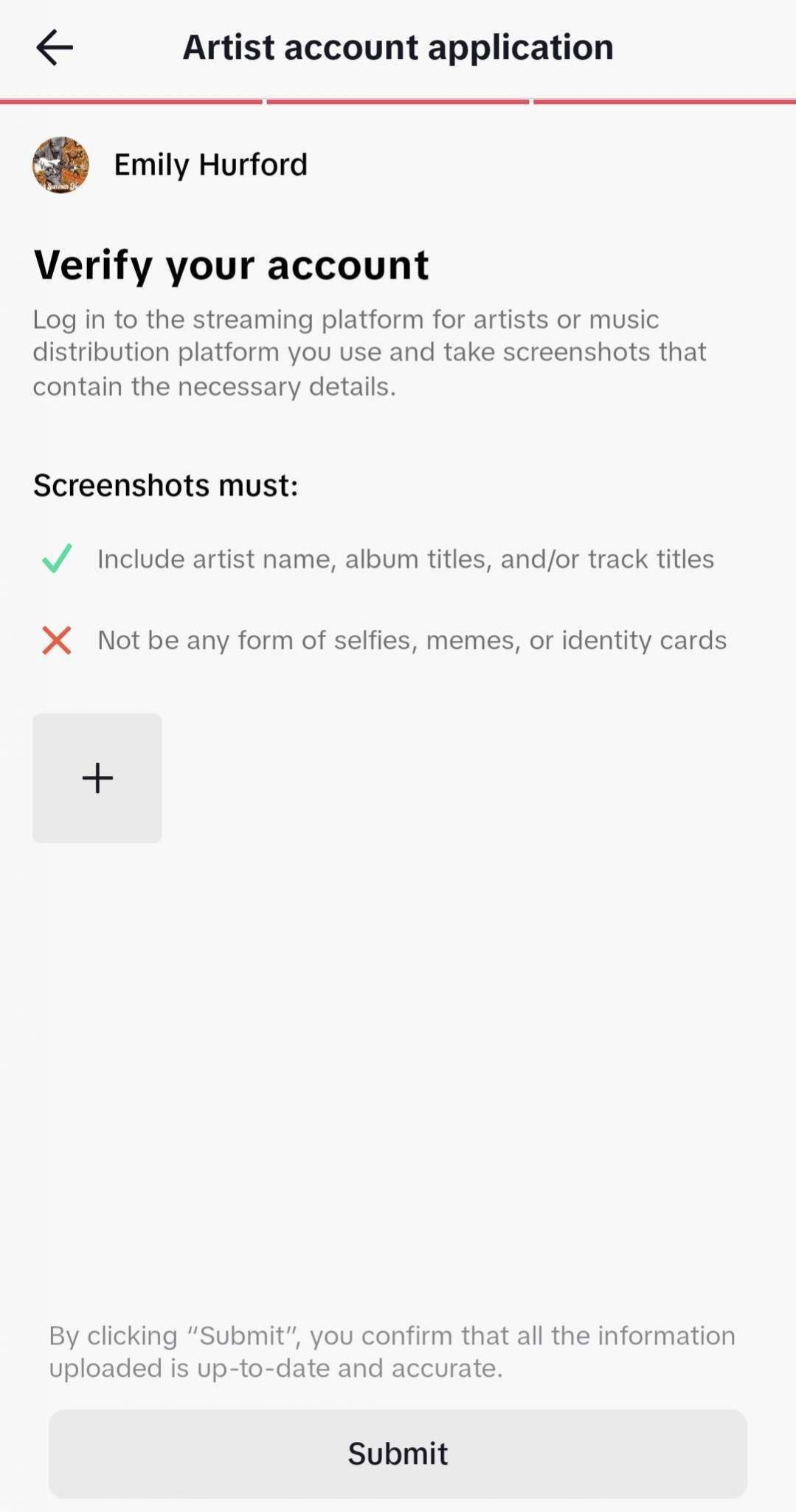 How Do I Get An Artist Account With TikTok? - RouteNote Support Hub